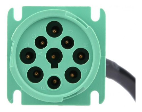 Imagen 5 de 10 de Adaptador De Diagnóstico Del Camión 9 Pin A La Interfaz Obd2