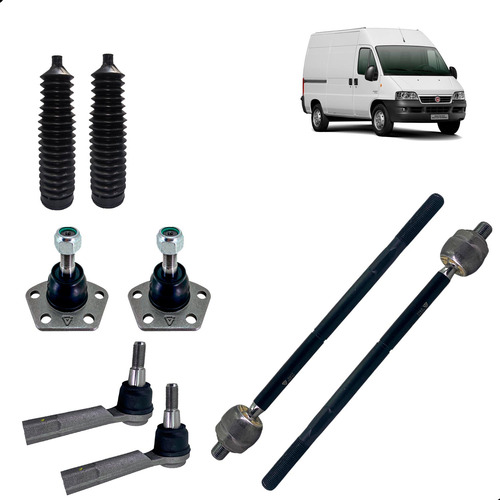 Pivô Terminal Barra Axial Ducato Boxer Jumper Aro 15 2.3/2.8
