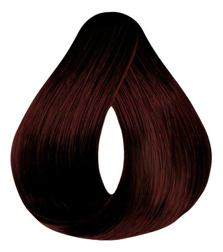 Kit Tintura Haskell  Excllusiv color patric Kit coloração creme tom 4.66 castanho médio vermelho intenso para cabelo