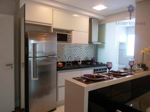Imagem 1 de 30 de Apartamento 3 Dormitórios À Venda, 77m², Campolim Em Sorocaba/sp - Ap0078