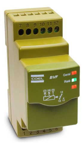 Protetor Falta De Fase Coel 220v  Bvf  Bvf1-p----