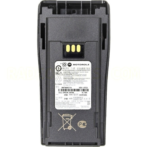 Nntn4497 Batería Motorola P/ Portátil Ep450 Y Dep450 2250mah