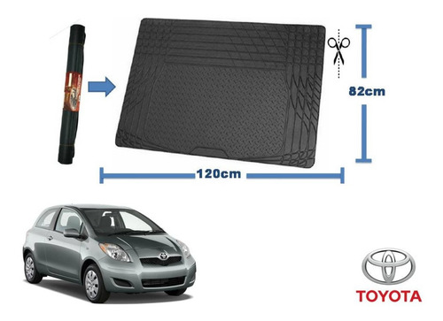 Tapete Cajuela Universal Ligero Toyota Yaris Hb 2006 A 2011