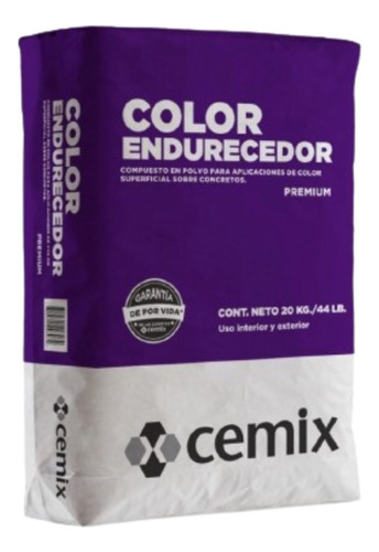 Color Endurecedor Cafe Para Concreto Y Estampado Cemix