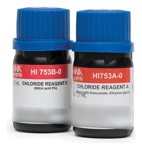 Reactivos Para Cloruro Hi753-25 Para 25 Pruebas Hanna