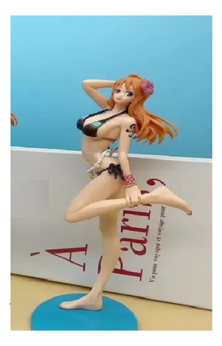 Figura De Accion Coleccion One Piece Nami Luffy Gata Ladrona