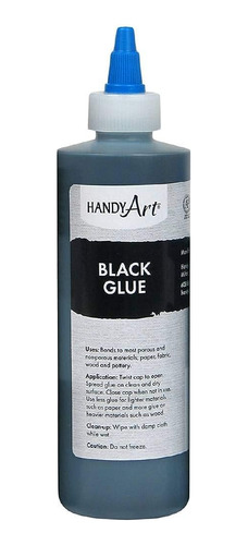 Handy Art Glue, 8 Oz, Negro (149-101)