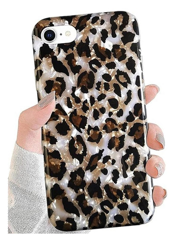 J.west Funda De Leopardo Para iPhone SE 2020 2nd 2022 3rd