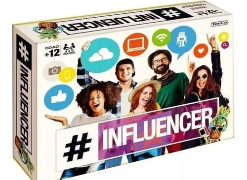 Juego De Mesa Influencer Impecable Sin Uso!!!