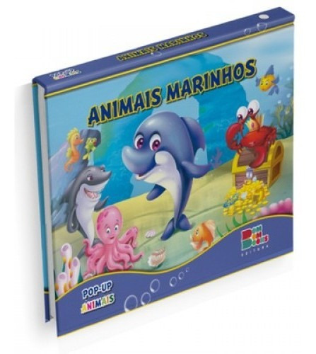 Livro Pop-up Animais - Animais Marinhos