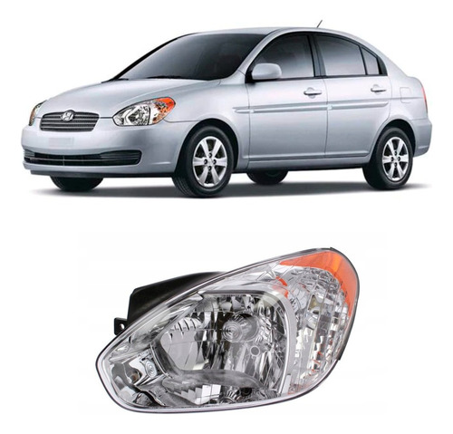 Optico Izquierdo Hyundai Accent 2007 2011