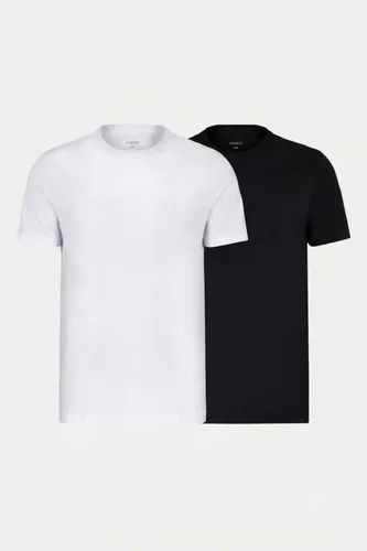 Kit Aramis 2 Camisetas Comfort+ Preto E New Basic Branco Preto P