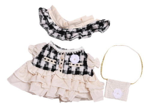 Moda Bonecas Vestido Terno Roupas Artesanais Bonito
