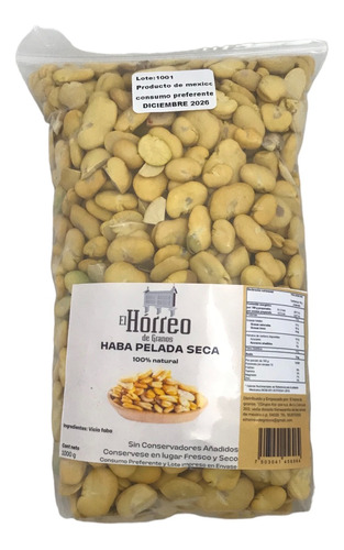 Haba Pelada Seca 1 Kg