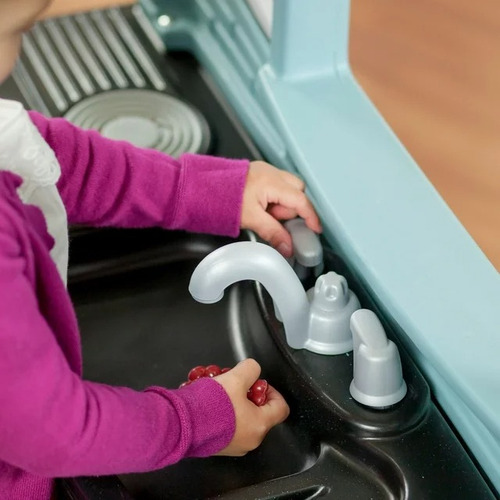 Cocinita Infantil Step2 Juguetes Juego Cocina Azul Niños