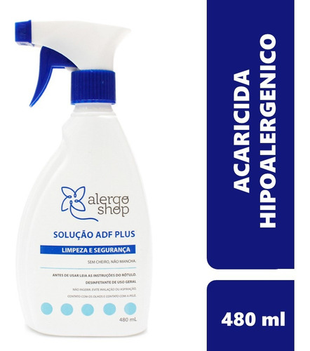 Spray Acaricida Anti Acaro Fungos Solução Adf 480ml 