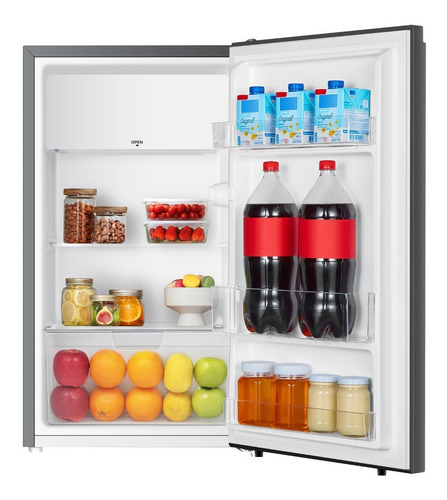 Imagen 2 de 3 de Frigobar James 102 Lts Con Congelador Jn-90ks Silver Js Ltda