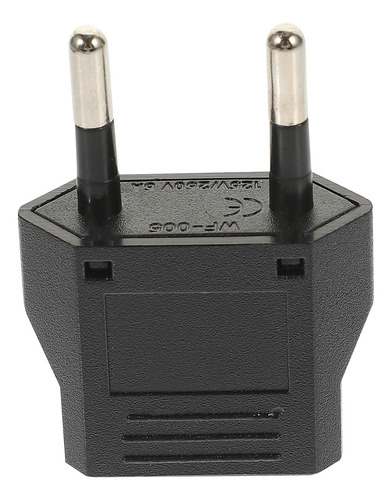 Adaptador De Enchufe Europeo, 6 A, Pared, Corriente Alterna,
