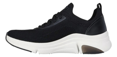 Zapatillas Skechers Bobs Sparrow Flex Para Mujer 117580blk Negro Lisa 5.5 Us