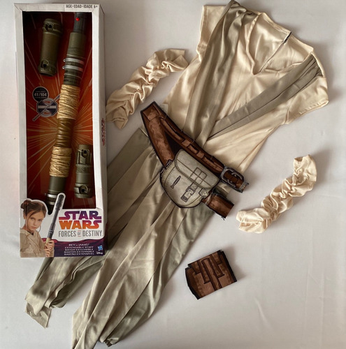 Disfraz Rey Star Wars Mediano 5 - 7 Años Y Baston Extendible (Usado)