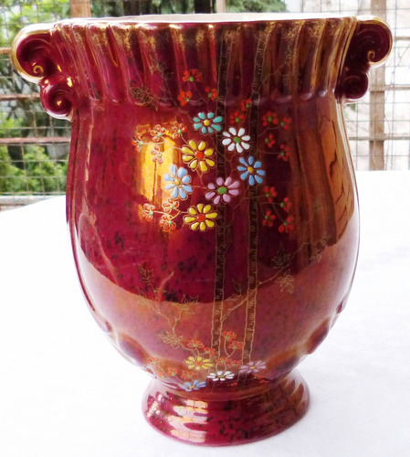 Monijor62-antigua Coleccion Vaso Florero Art Deco Crown Devo