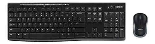 Combo Teclado Y Mouse Inalámbricos Logitech Mk270 + Parlante