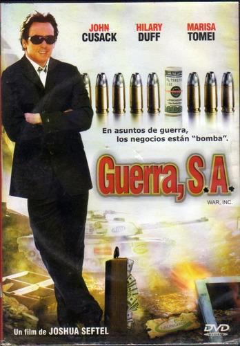 Dvd Original Guerra S A - Cusack Tomei Kinsley - Impecable