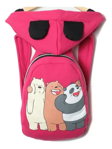 Mochila Osos Escandalosos Con Capucha