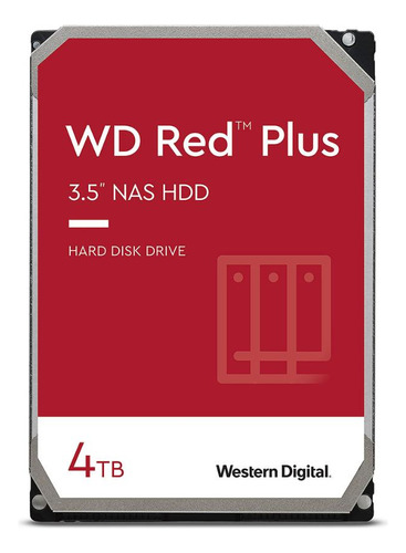 Hd 4tb Nas Sata - 5400rpm - Westerndigital Red Plus Wd40efpx