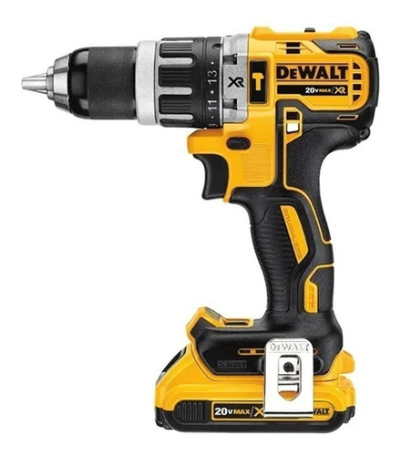 Taladro Percut. Compacto Inalámbrico Dewalt 20v Litio-ion