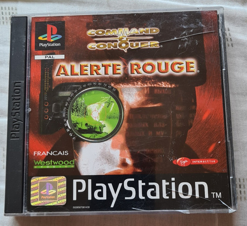 Juego Playstation Alert Rouge Command Conquer Ps1 