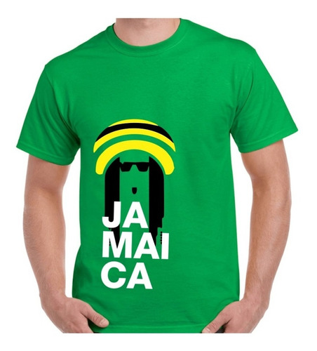 Remera Jamaica Bob Marley Paises Turismo Turistica