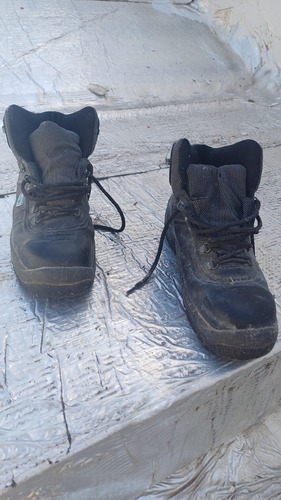 Zapato De Seguridad Ombú, Cuero, Puntera De Acero (Usado)