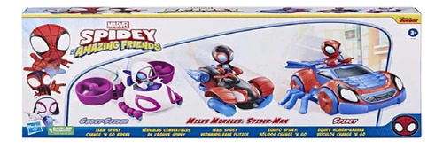 Marvel Spidey Amazing Friends Team Spidey Change'n Go Riders