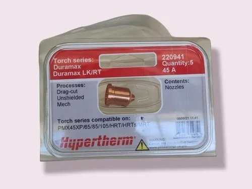 Boquilla 220941 Hypertherm ( 5 Piezas )