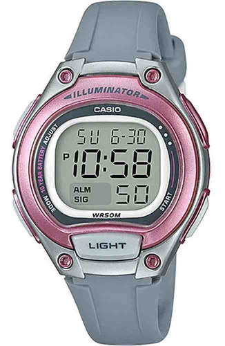 Relógio Casio Feminino LW-203-8AVDF Original NF-E