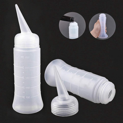 2x Aplicadores Botella Tinte Para El Cabello Aplicadores