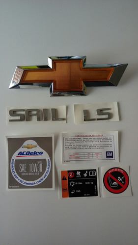 Chevrolet Sail Ls Emblemas Y Calcomanias 