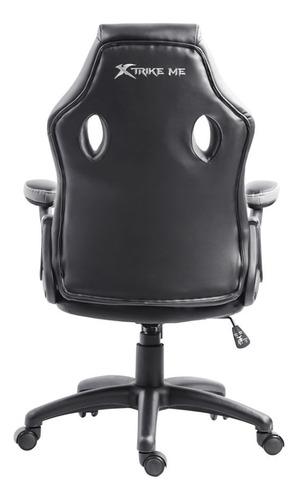 Silla De Escritorio Gamer Xtrike Me Gc-803-bk Ergonomica Color Negro Material del tapizado Cuero sintético