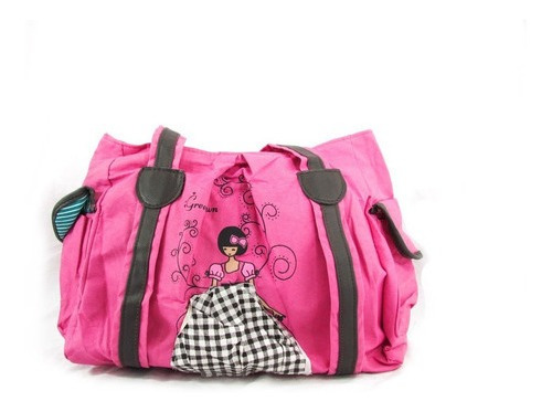 Bolso Cartera De Tela Con Muñeca Grande Para Damas