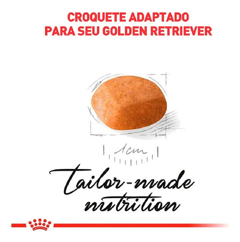 Ração Royal Canin Golden Retriever Cães Filhotes 3kg