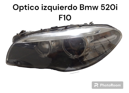 Optico Izquierdo Bmw Bi-xenon 520i F10 Original 