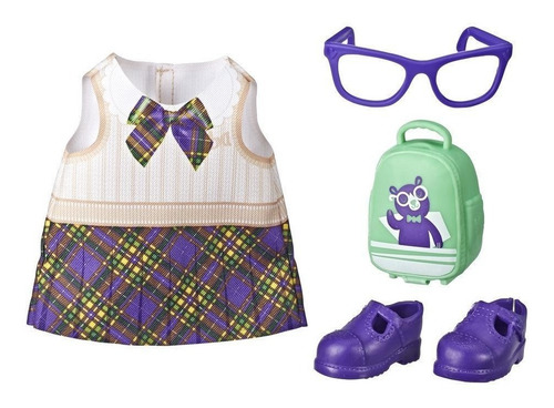 Littles By Baby Alive - Pequeñas Modas - Uniforme Escolar