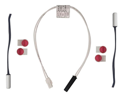 Imagen 5 de 8 de Kit Sensores 2,7k Termofusible Heladera Whirlpool Wrw51x1