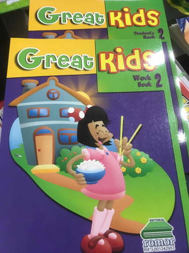 Great Kids 2 Student Book Y Work Book Editorial Romor