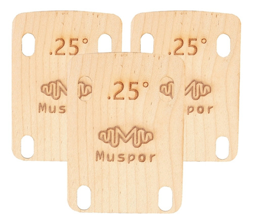 Cuñas De Mástil De Guitarra (25 #mold) Hechas De Madera Maci