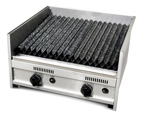 Parrilla A Gas Cf Corbelli Acero Inox Cfp60 63 Cm