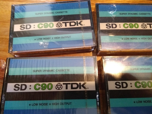 Imagen 2 de 7 de Tdk Sd-c90 Vintage Año 1973 , Sellado De Fabrica! Colección