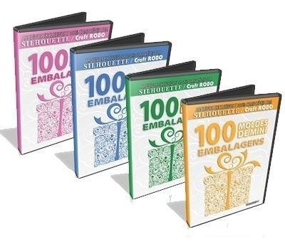 Coleção 5 Cds Para Silhouette Cameo