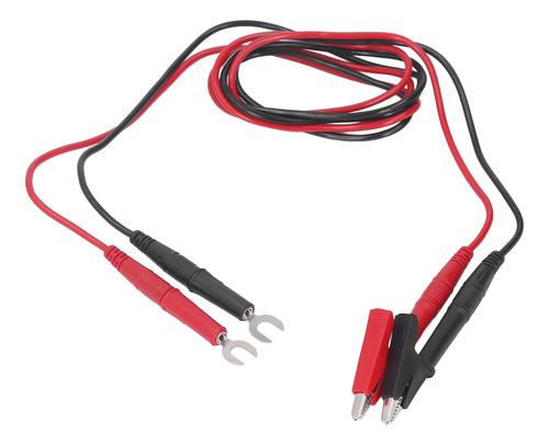 Kit De Enchufes De Prueba De Cables Awg Crocodile Clip Banan
